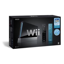 Wii本体 クロ (Wiiリモコンプラス×2本+Wii スポーツリゾート同梱)